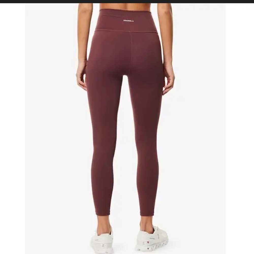 Adanola Deep Burgundy Leggings sz S - Picture 3 of 6